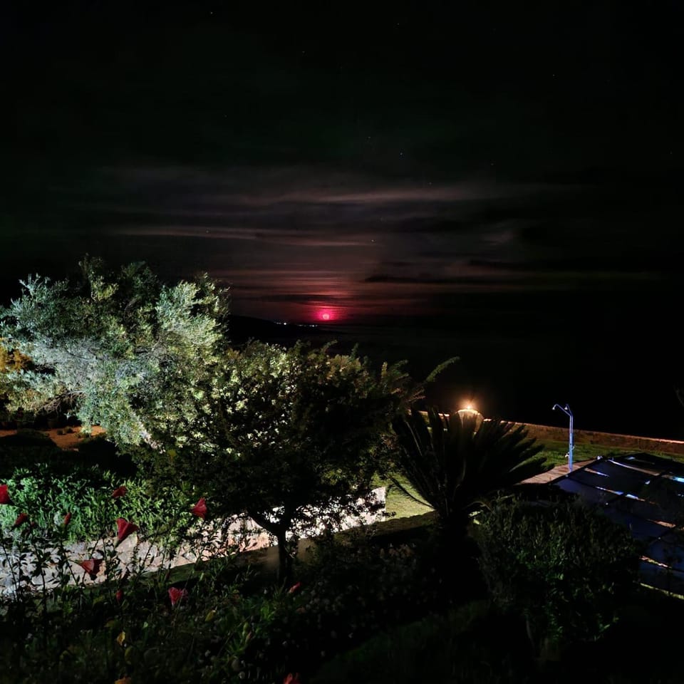 Night, Sea view
