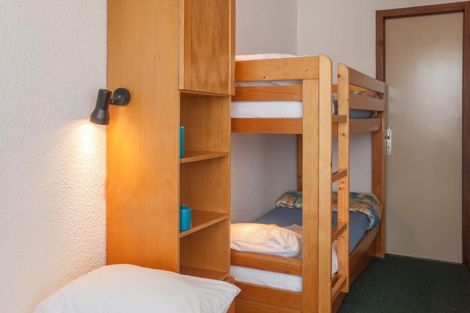 Bed, Photo of the whole room, Bedroom, bunk bed, wardrobe