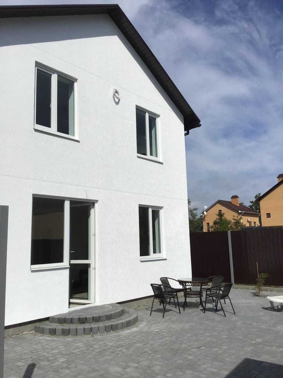 Property building, Patio