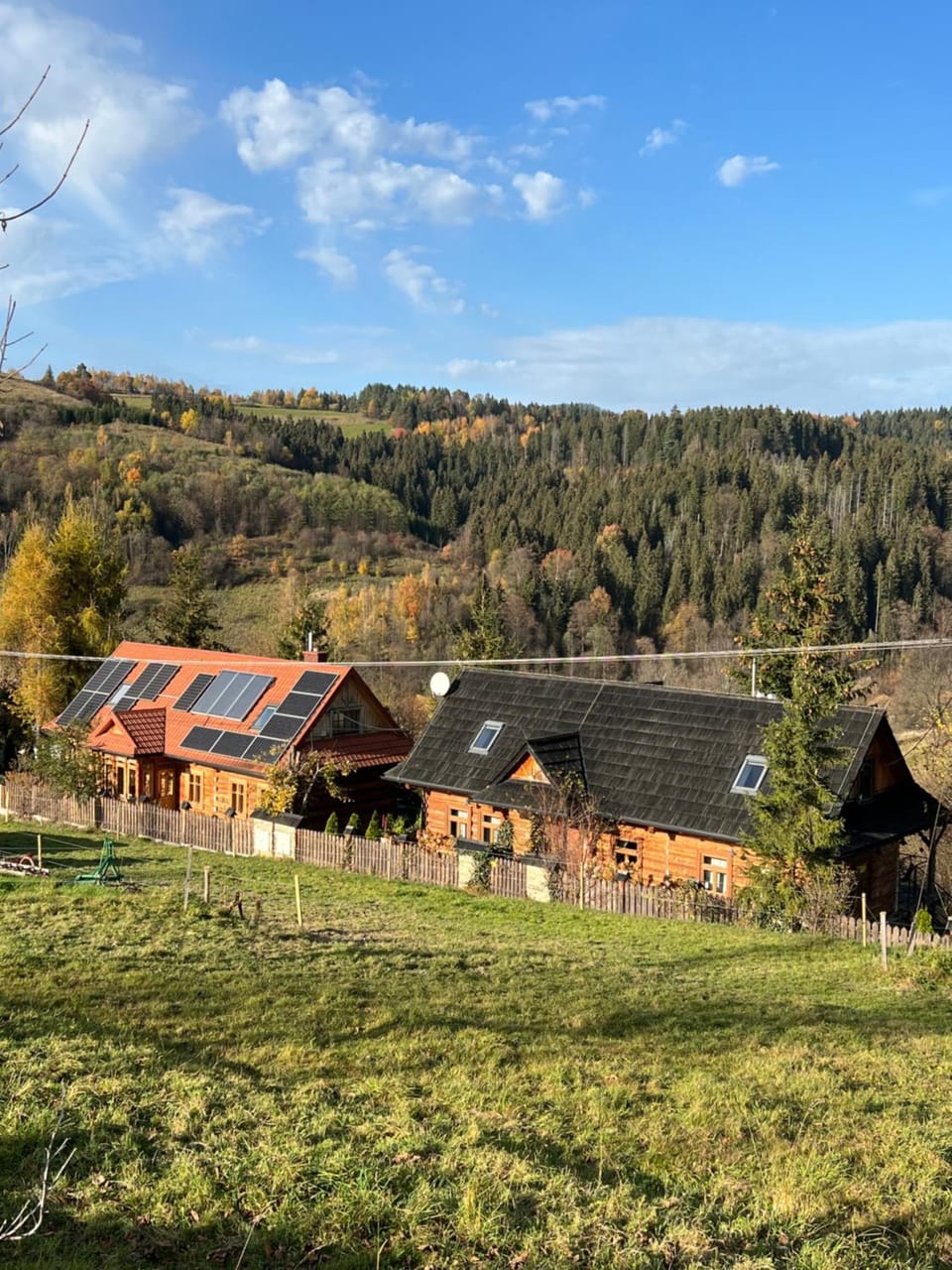 Property building, Natural landscape, Mountain view