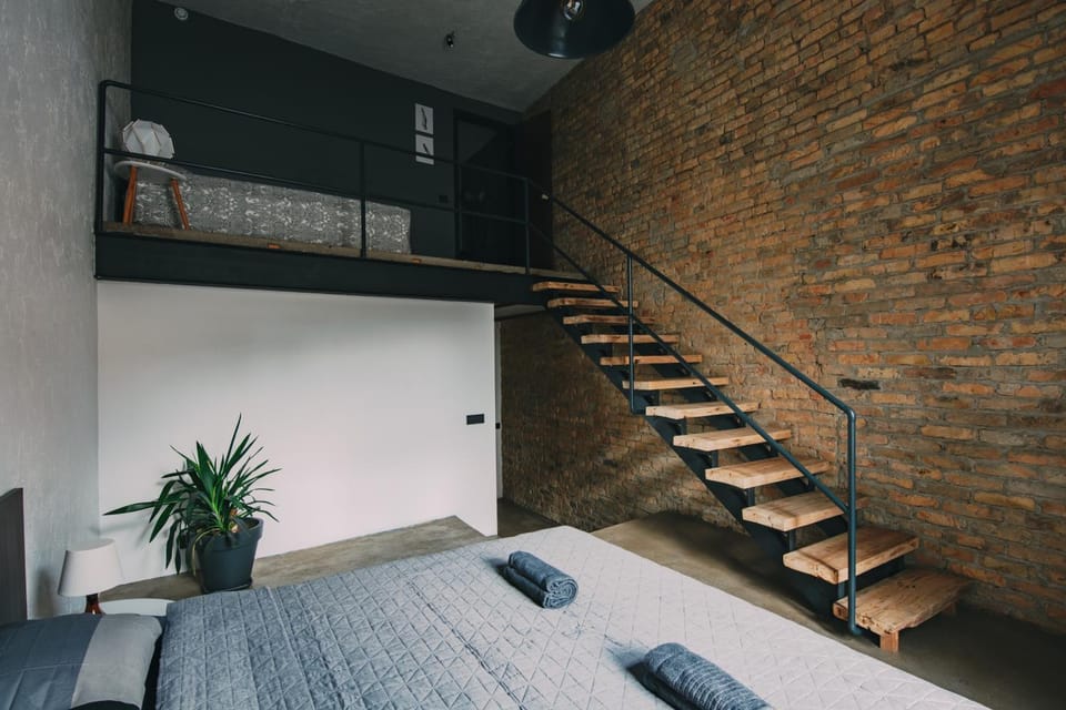 Old factory loft aprtment L39 Apartment in Riga