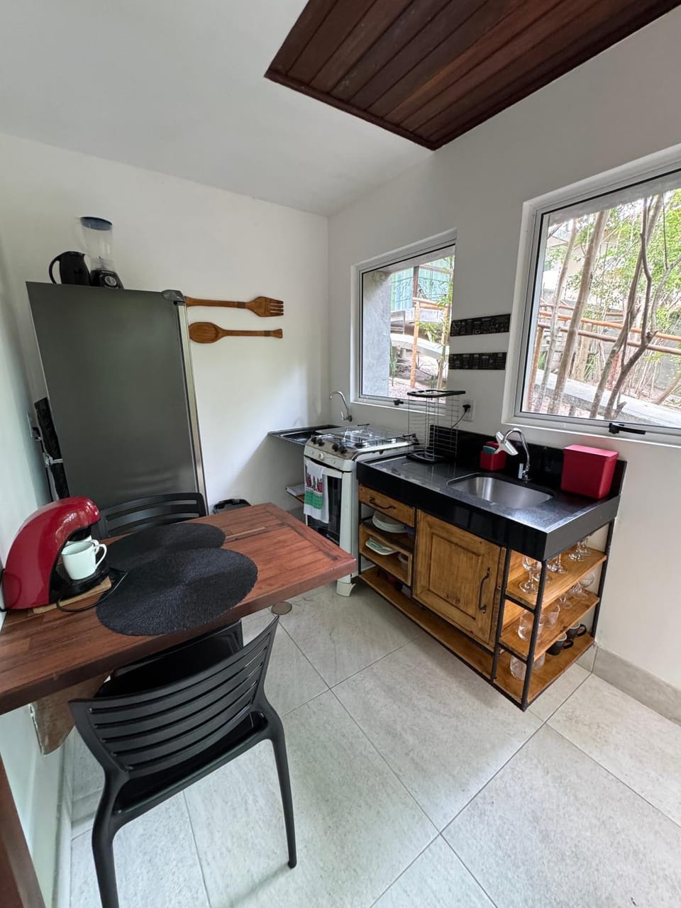 Kitchen or kitchenette, oven, stove, kitchen