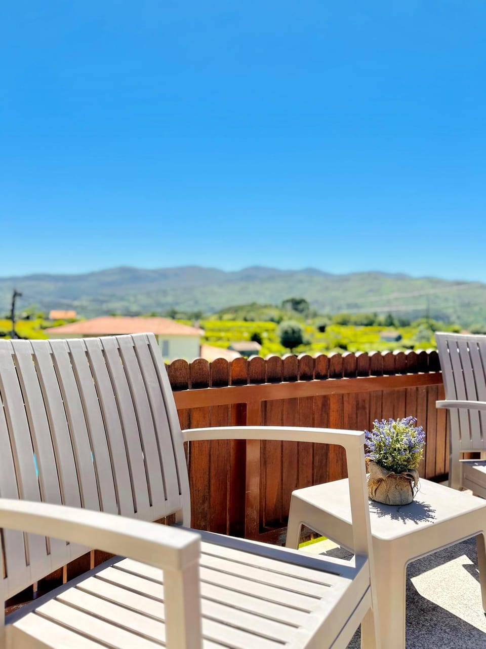 Natural landscape, Balcony/Terrace, Mountain view