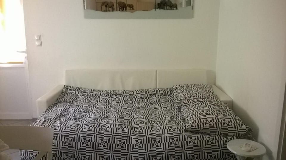 Bed, Living room, Photo of the whole room