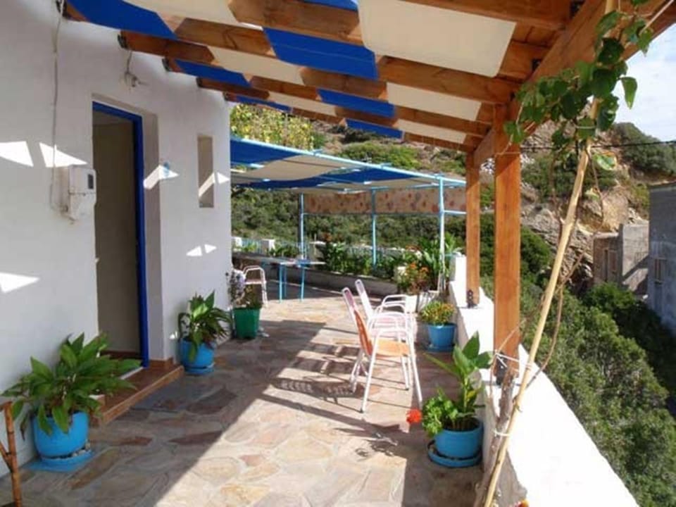 Property building, Patio, Nearby landmark, Facade/entrance, View (from property/room), Balcony/Terrace, Landmark view, Sea view, Internal: Not applicable to any particular room