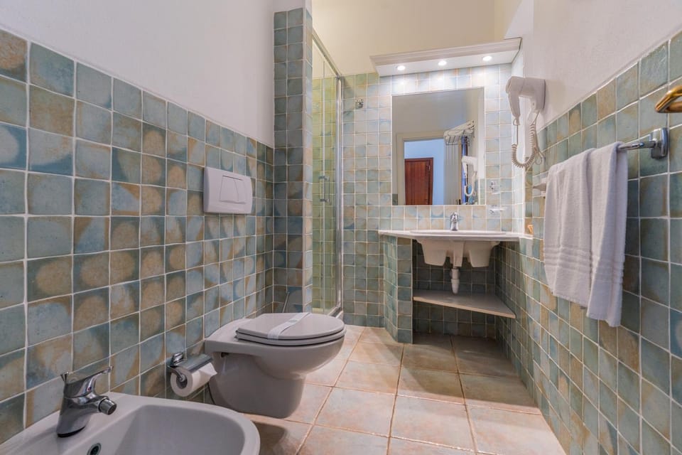 Shower, Toilet, Bathroom, bidet, towels