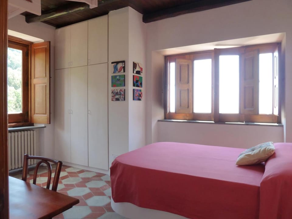 Bed, Photo of the whole room, Bedroom, Sea view