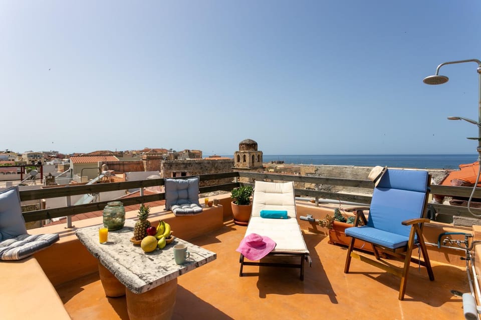 Balcony/Terrace, City view, Sea view