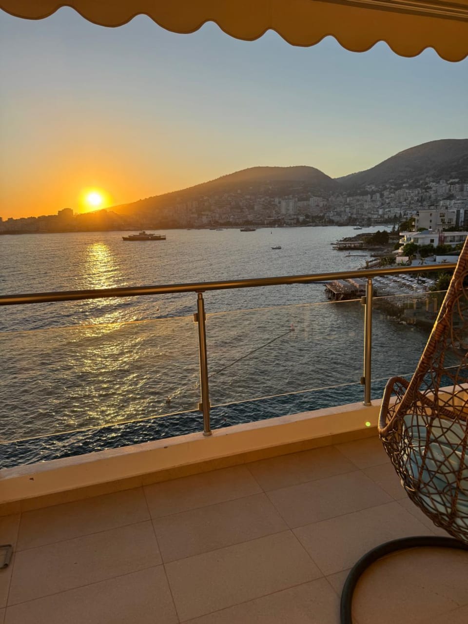 Balcony/Terrace, Sea view, Sunset