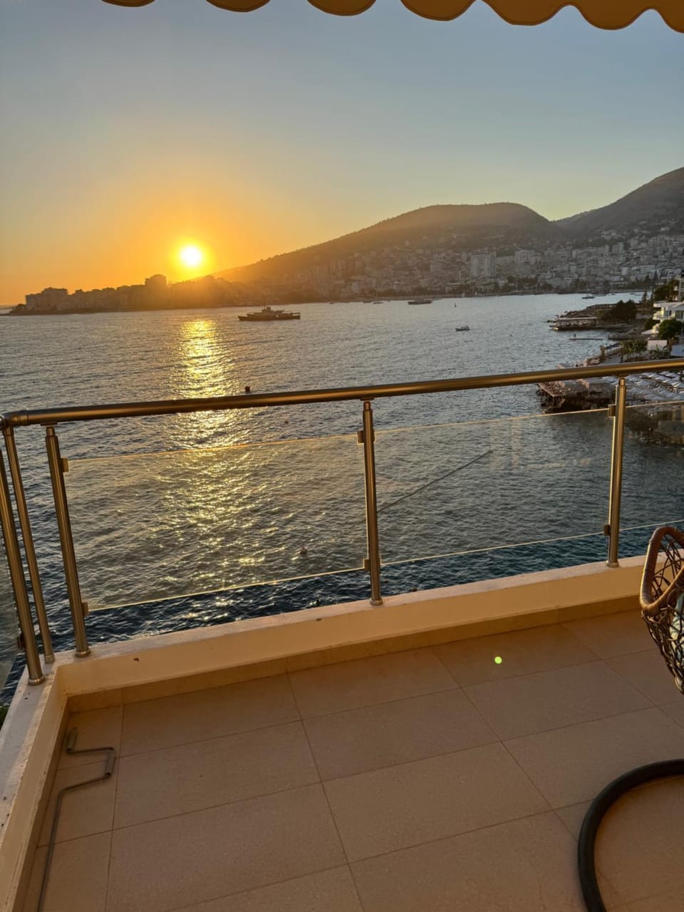 Balcony/Terrace, Sea view, Sunset