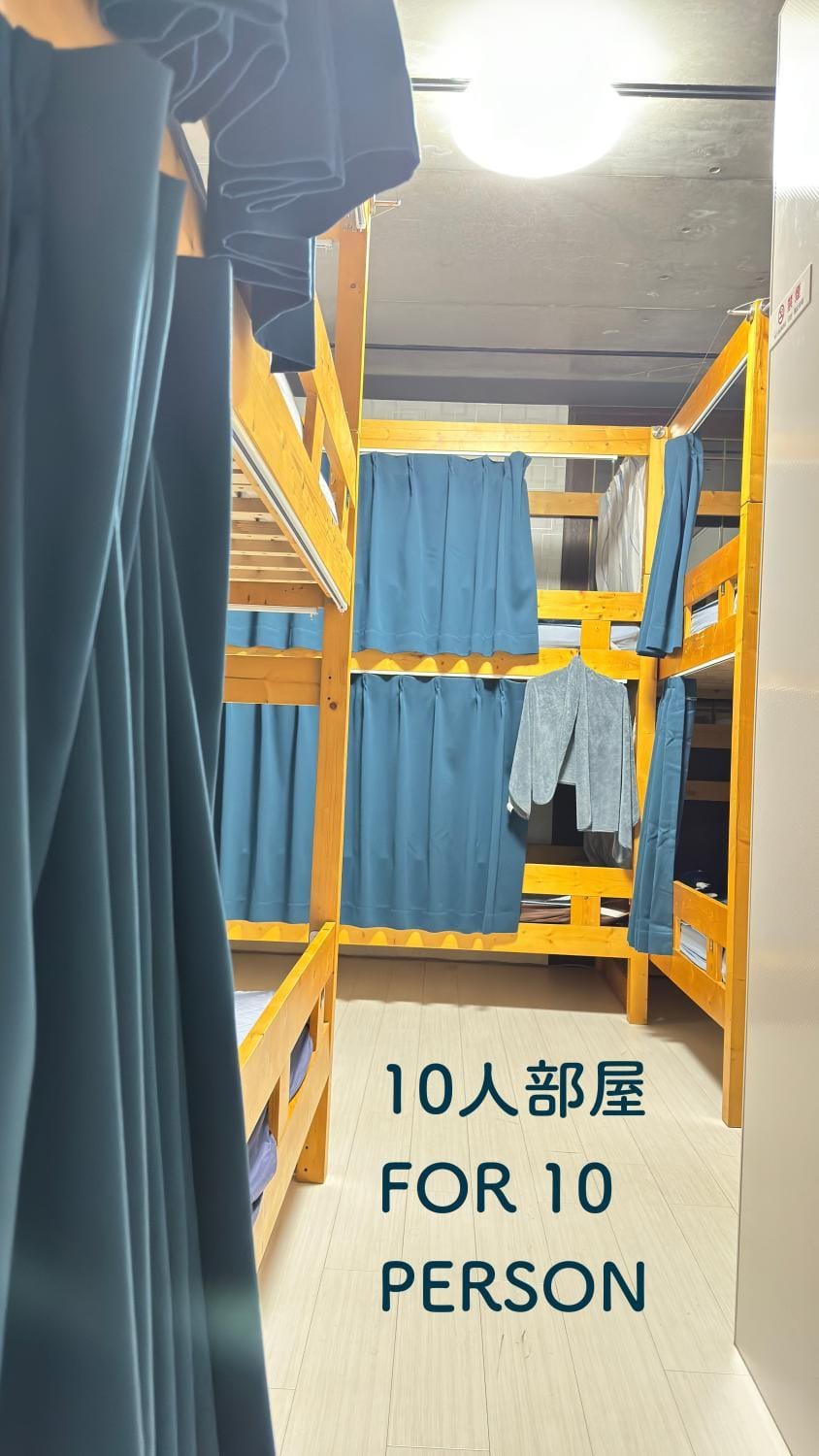 Photo of the whole room, bunk bed