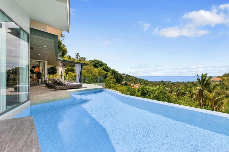 Day, Pool view, Sea view, Swimming pool