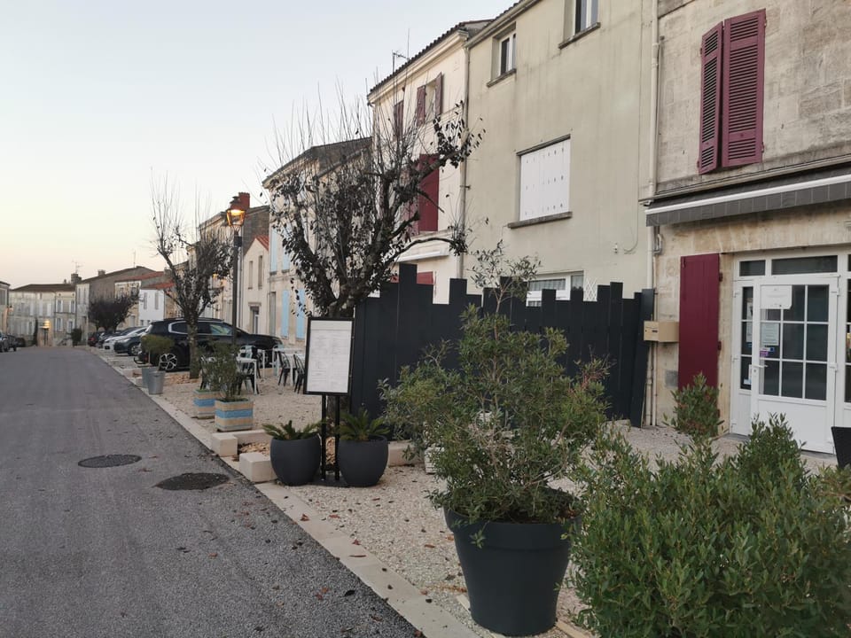 Quiet street view
