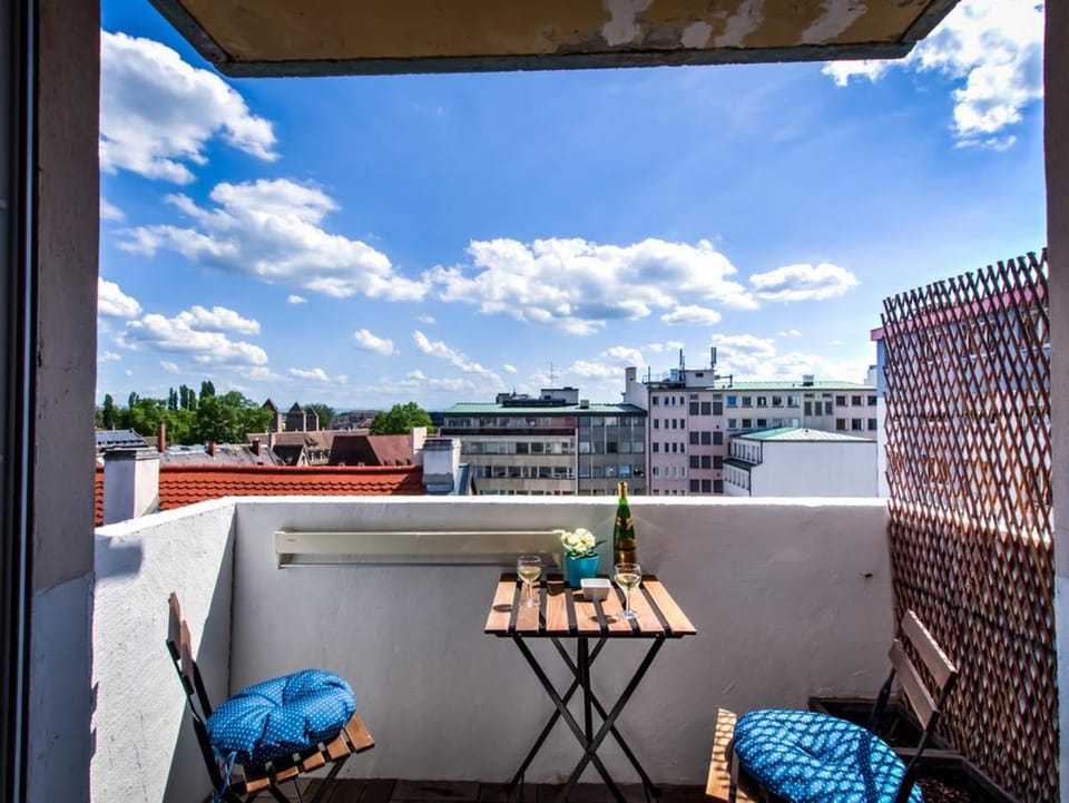 Balcony/Terrace, City view