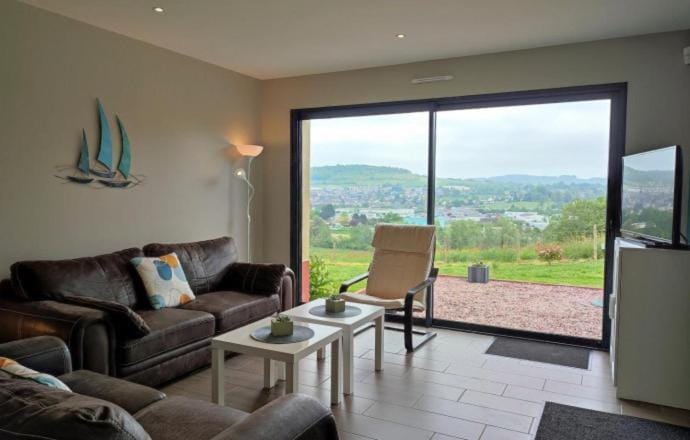 Patio, Day, Natural landscape, View (from property/room), Balcony/Terrace, Living room