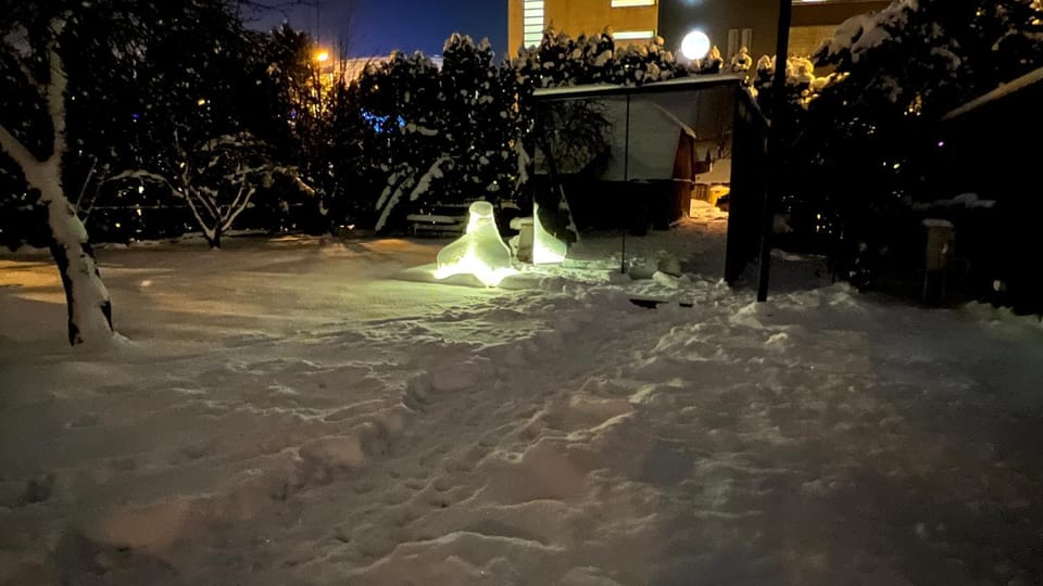 Property building, Winter