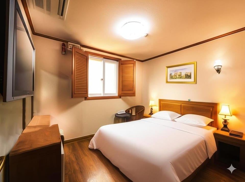 Bed, TV and multimedia, Photo of the whole room, Bedroom
