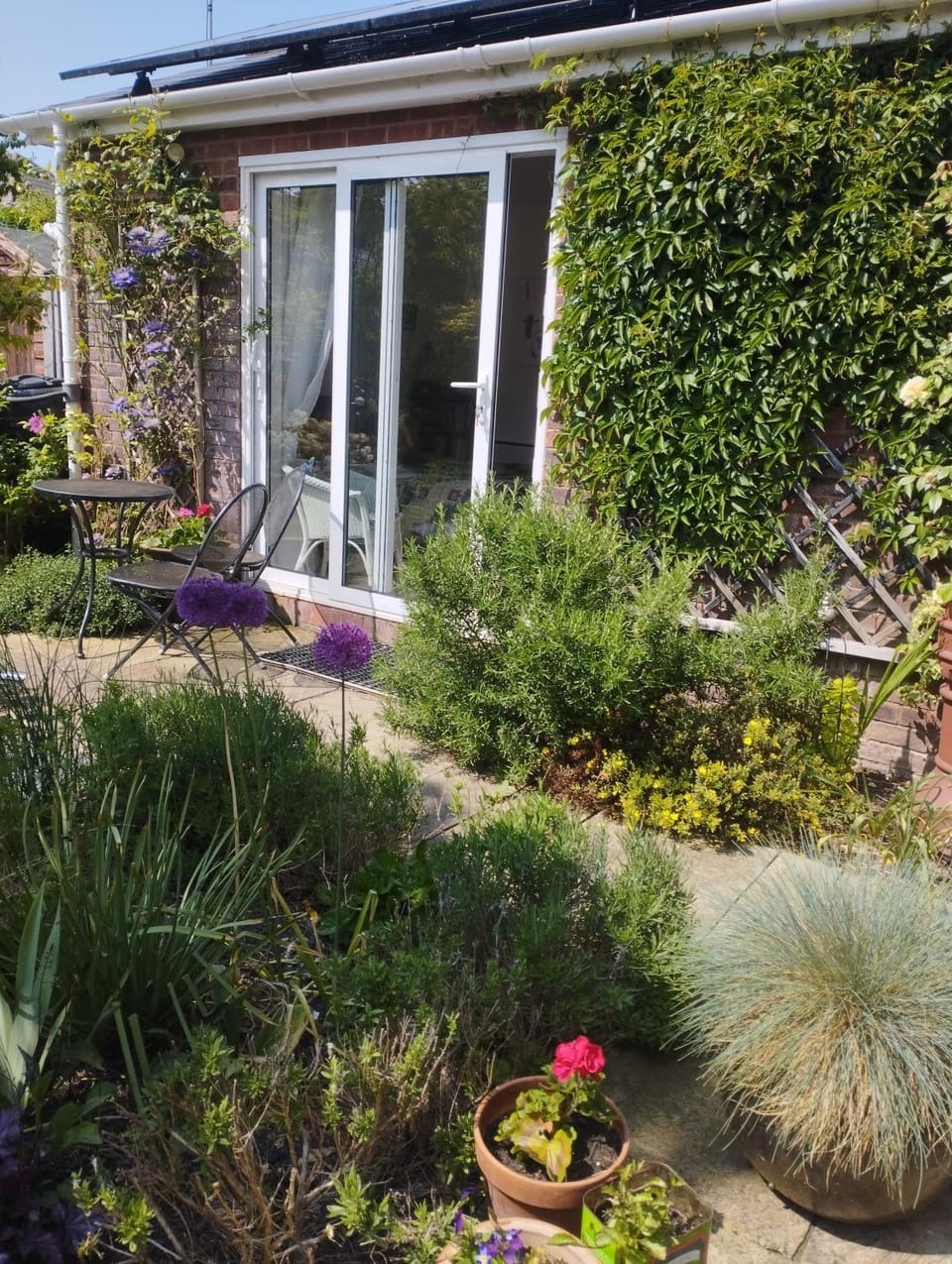 Property building, Garden