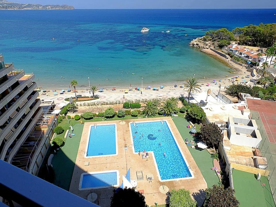 Pool view, Sea view, Swimming pool
