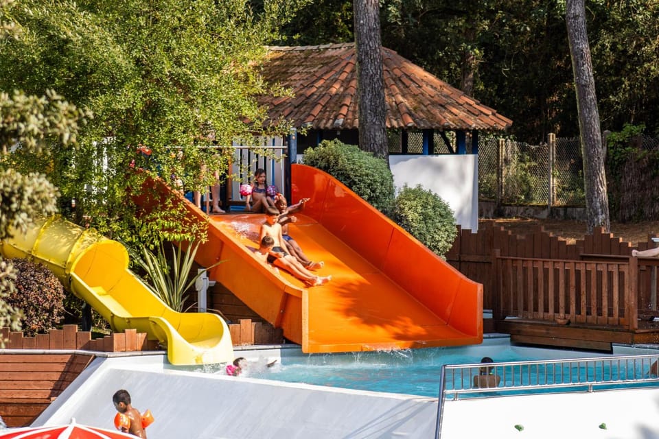 Aqua park, Aqua park, Swimming pool, Family, sunbed