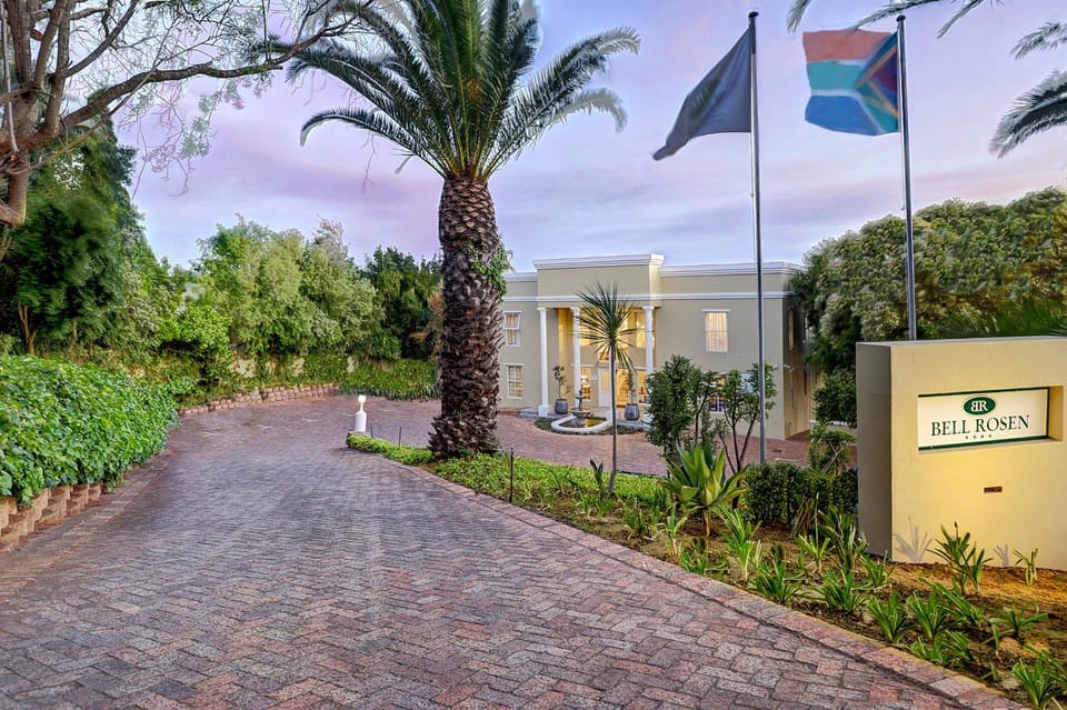 Property building, Garden view