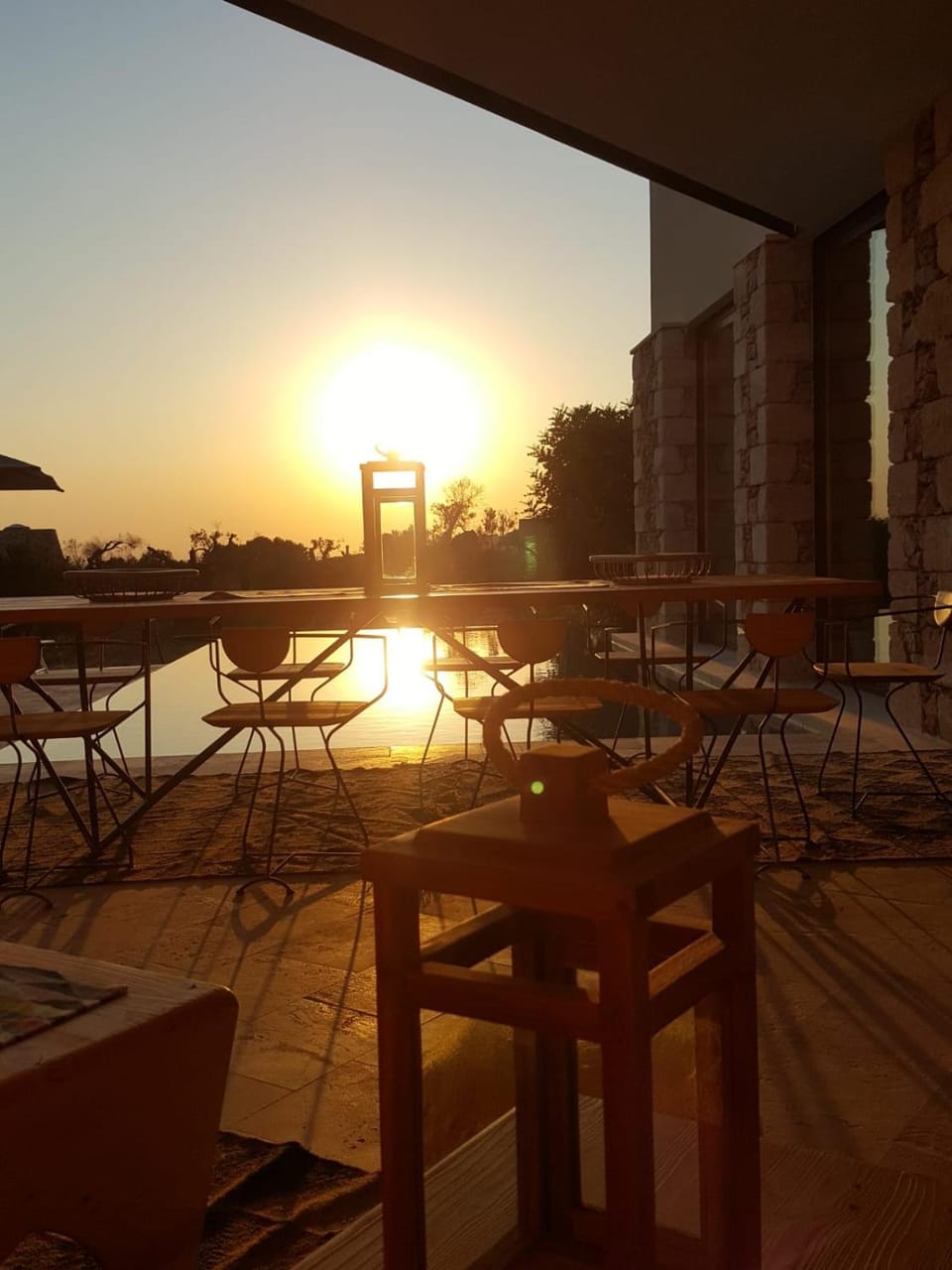 Patio, Sunset