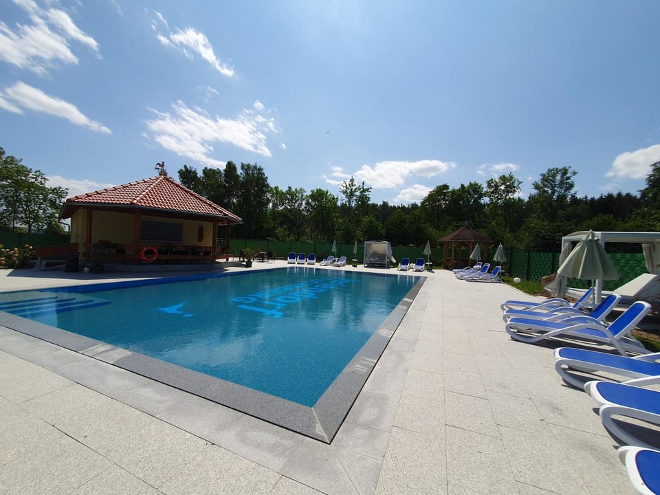 Pool view, Swimming pool, Swimming pool, sunbed
