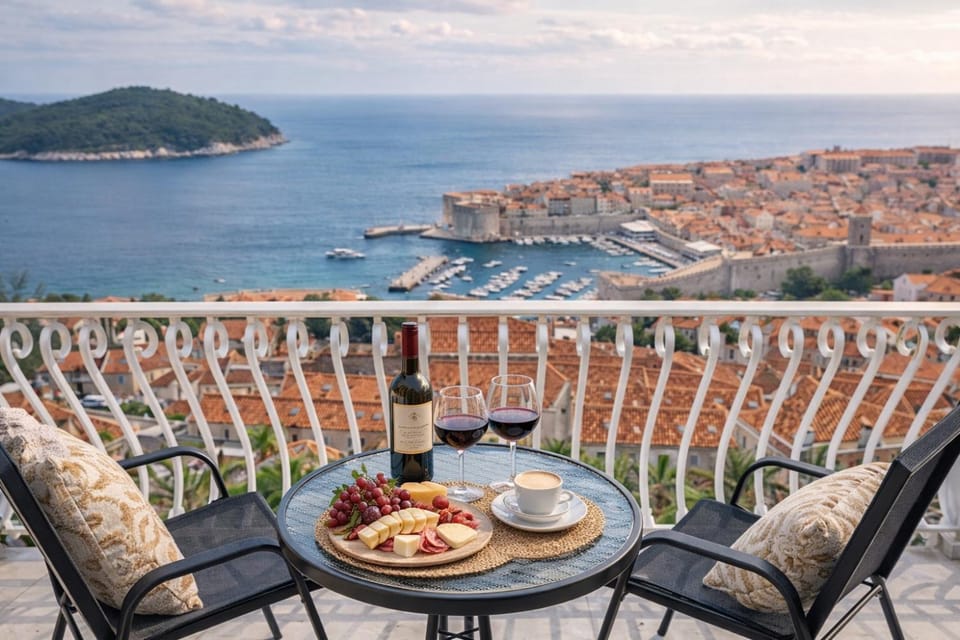 Sea to Sky Large 2BR with Best City Views and Free Parking Apartment in Dubrovnik