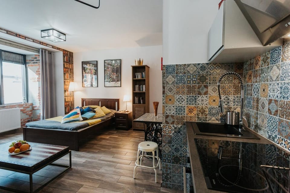 Singer Retro Studio in Kazimierz Apartment in Krakow