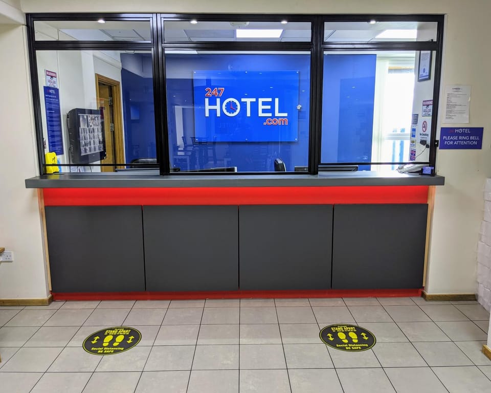 Property logo or sign, Lobby or reception