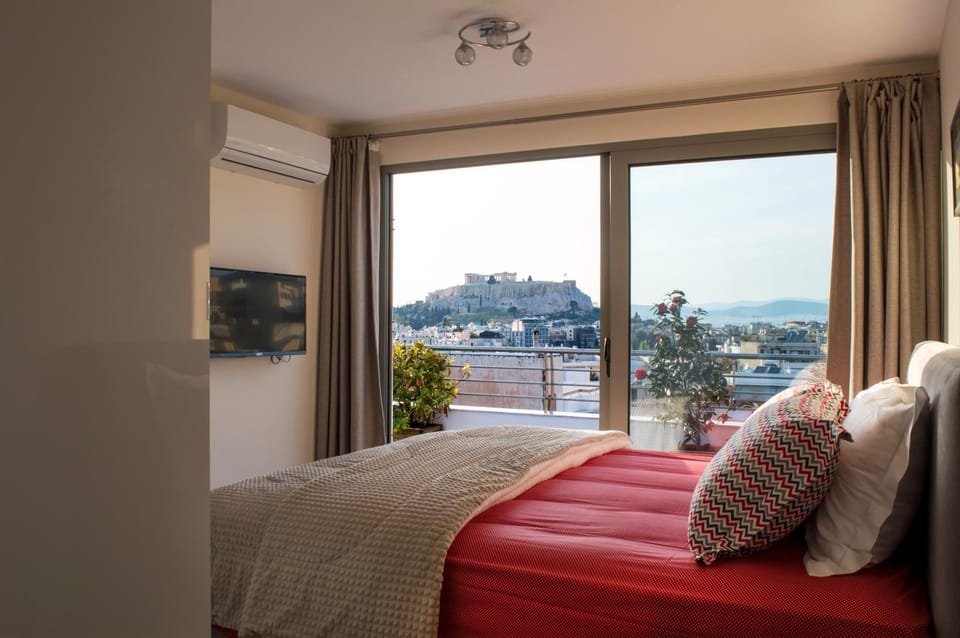 Acropolis View Rooftop Apartment Athens Apartment in Athens