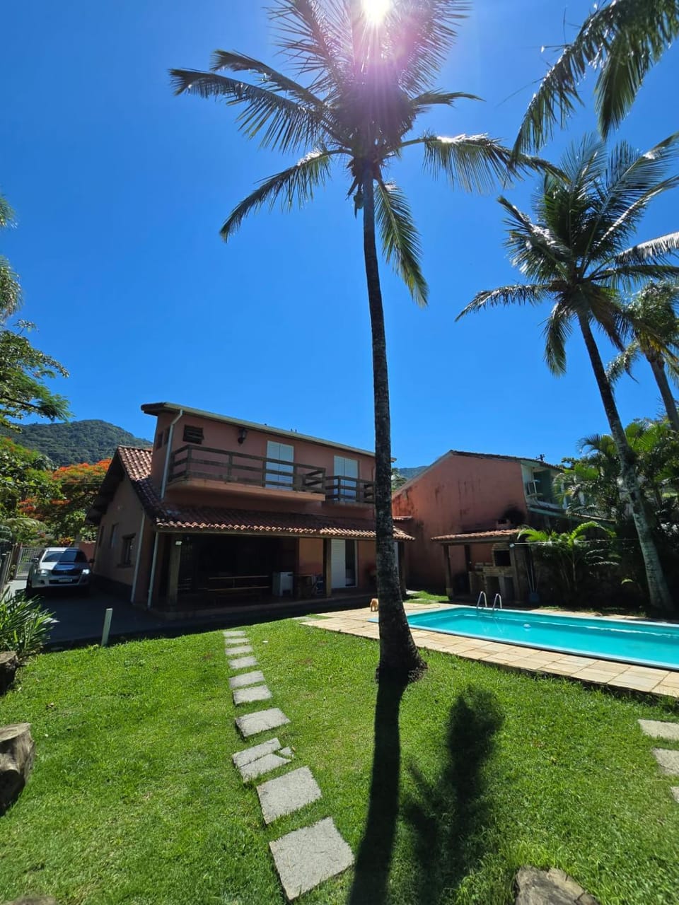 Property building, Garden, Pool view
