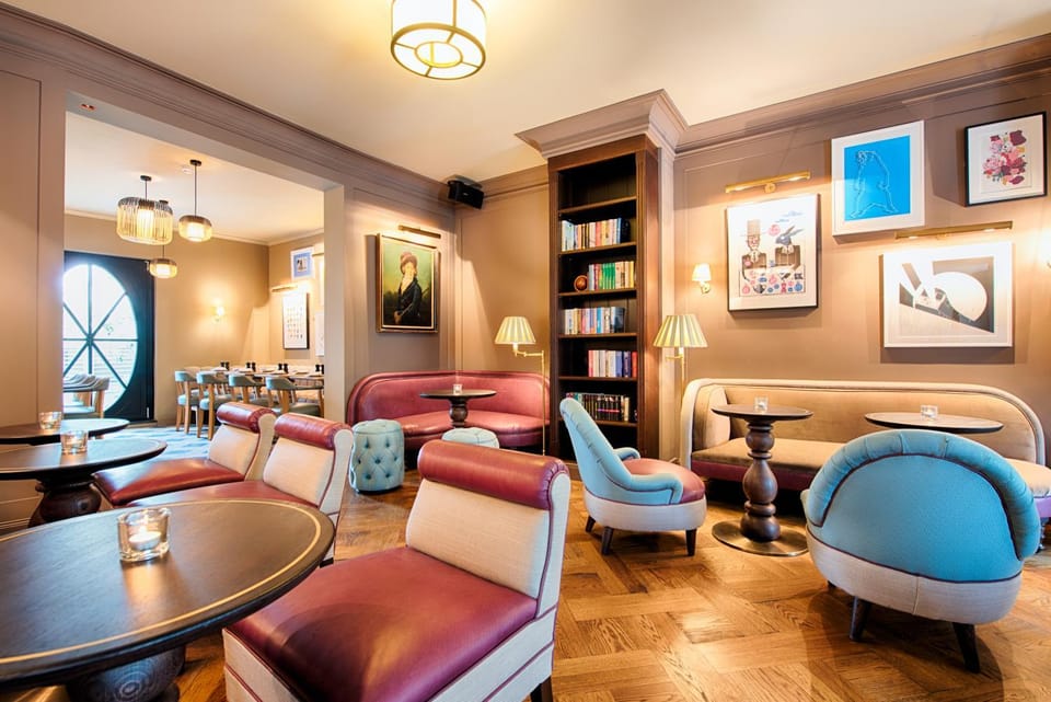 Library, Lobby or reception, Lounge or bar