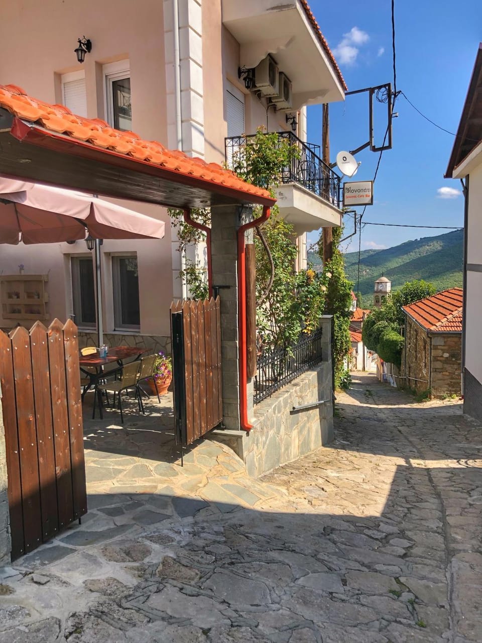Quiet street view