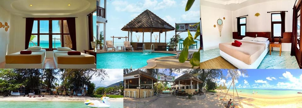 Tiki Beach Koh Phangan Beach Restaurant Bar and Coworking Hotel in Ko Pha-ngan Sub-district