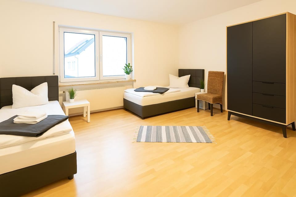 Bed, Photo of the whole room, Bedroom, wardrobe