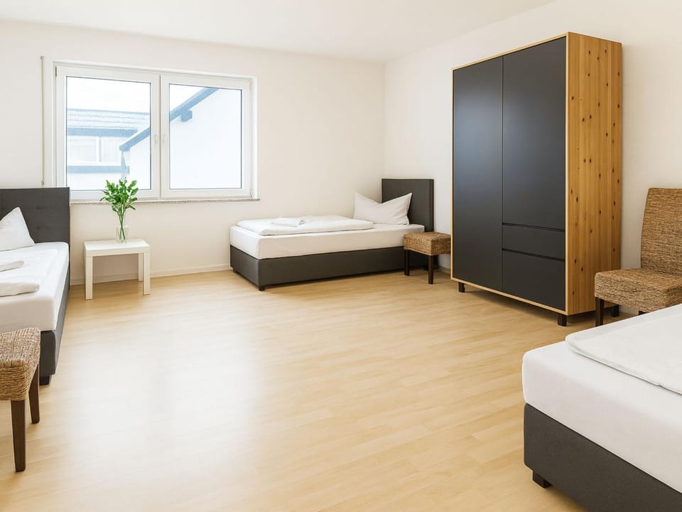 Bed, Photo of the whole room, Bedroom, wardrobe