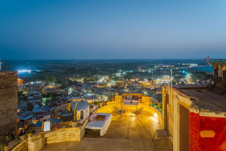 Night, Winter, Balcony/Terrace, City view