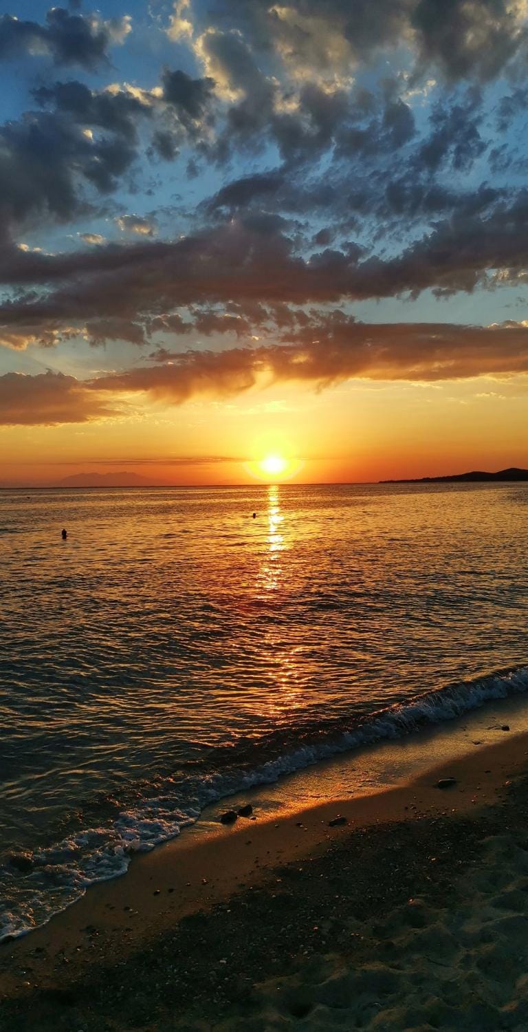 Beach, Sunset