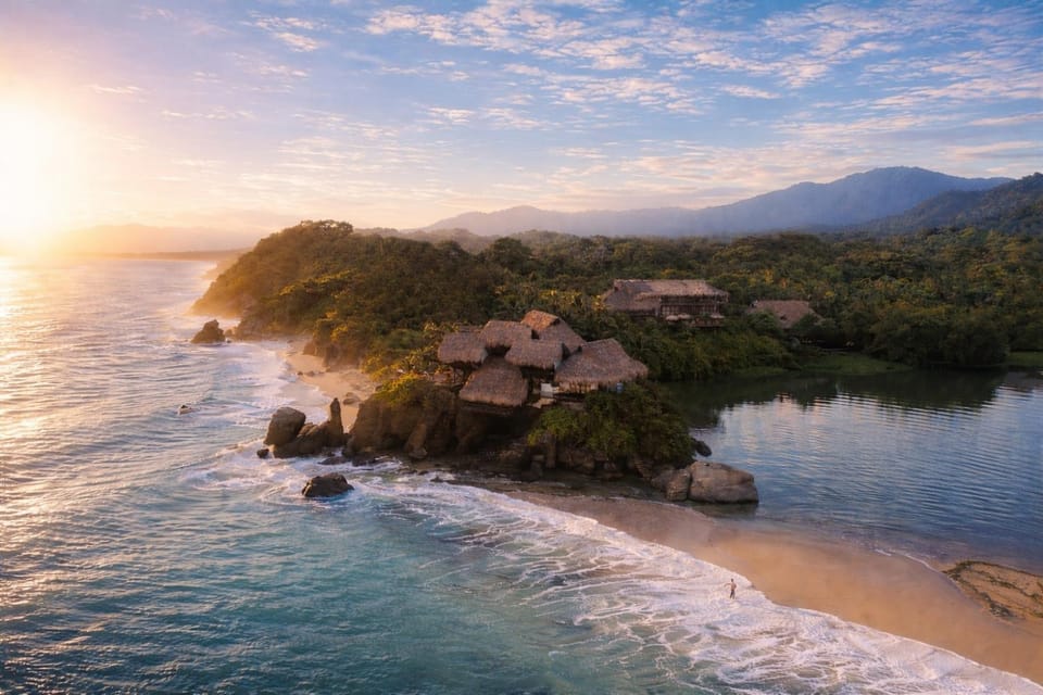 Property building, Bird's eye view, View (from property/room), Beach, River view, Sea view
