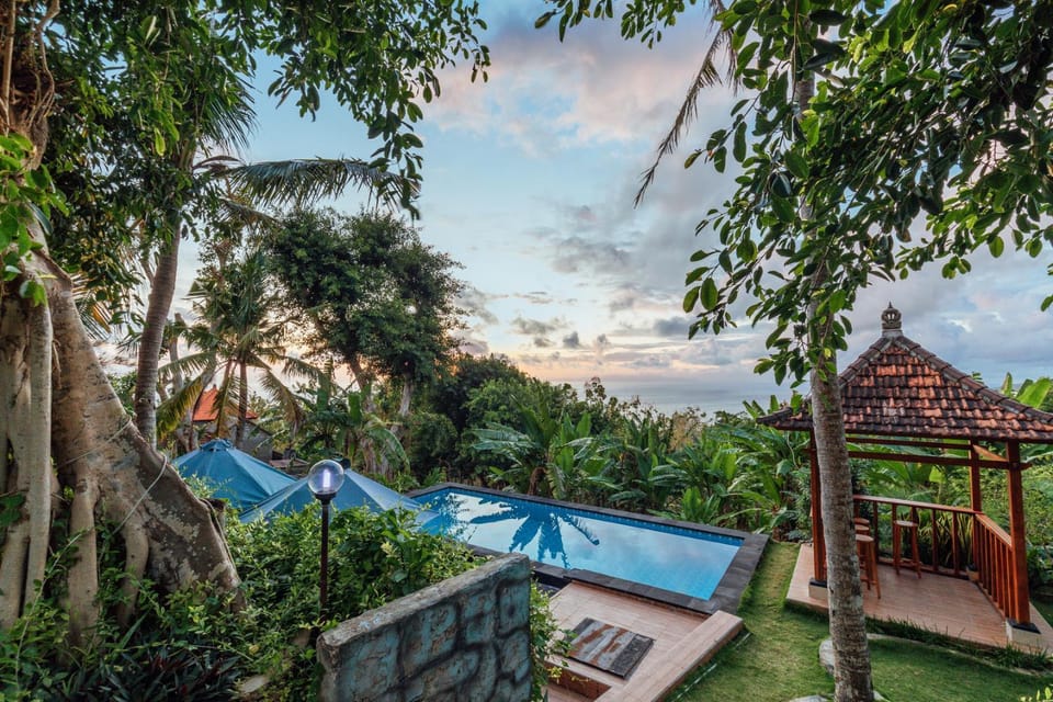 Natural landscape, Pool view, Swimming pool