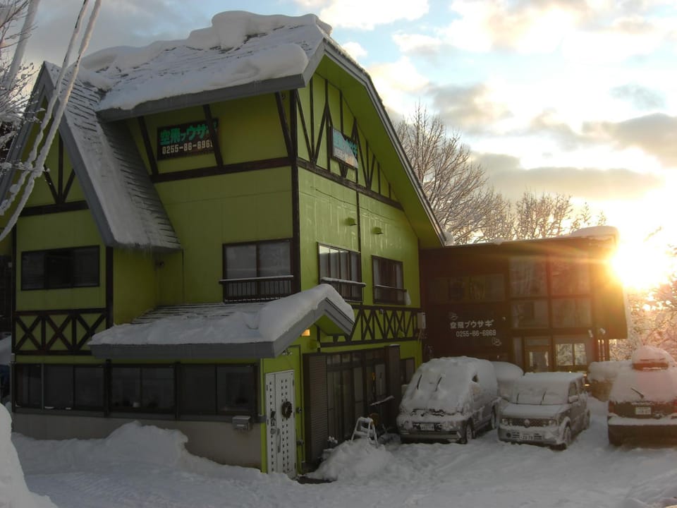 Property building, Sunset