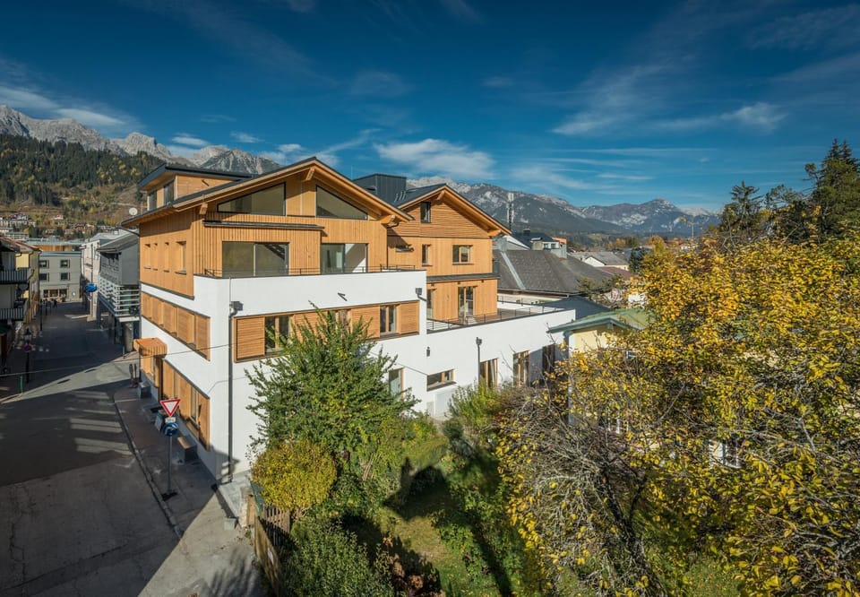 Property building, Bird's eye view, Summer