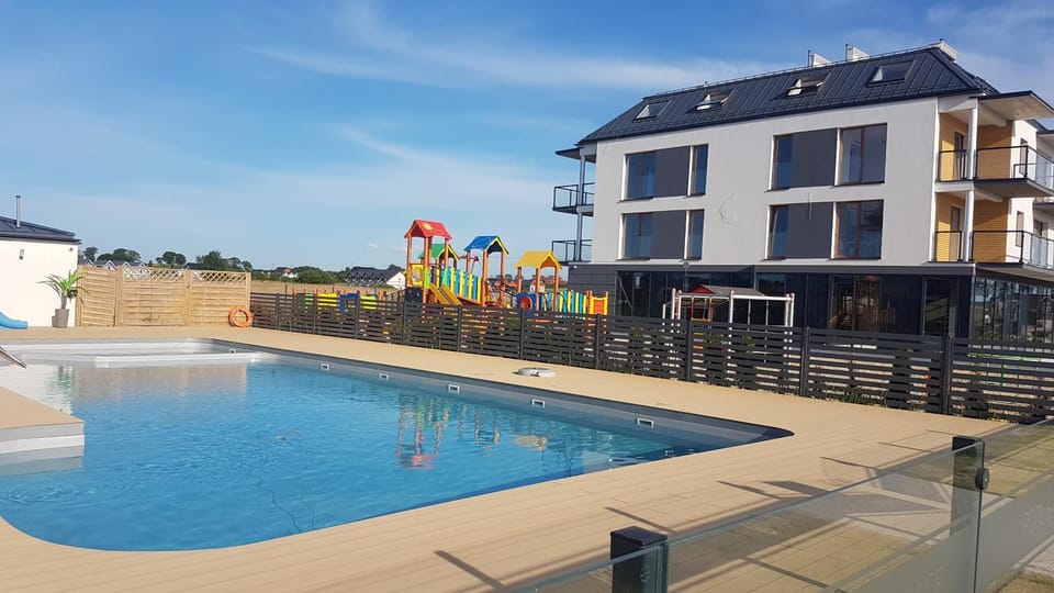 Property building, Pool view, Swimming pool