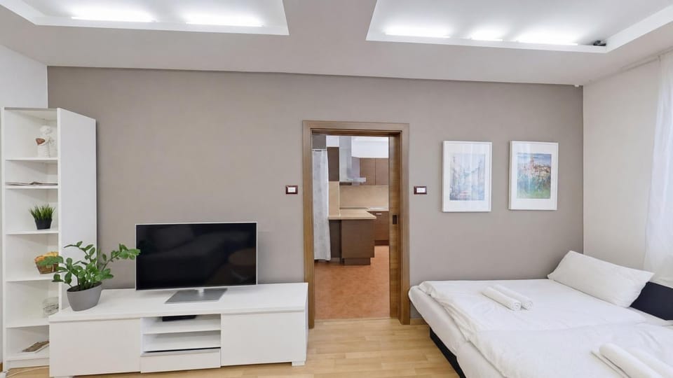 2BR APT with garage parking, walking to centre and stadiums Apartment in Bratislava