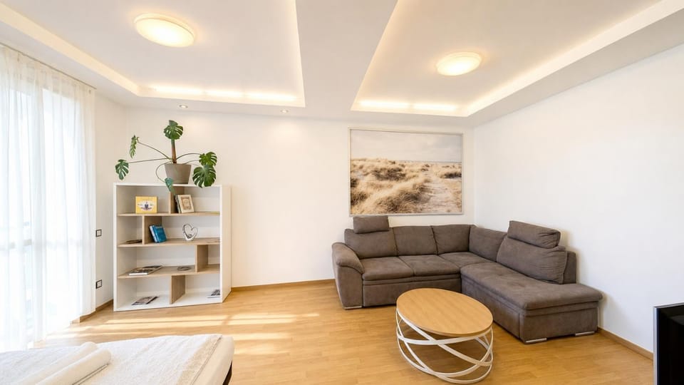 2BR APT with garage parking, walking to centre and stadiums Apartment in Bratislava