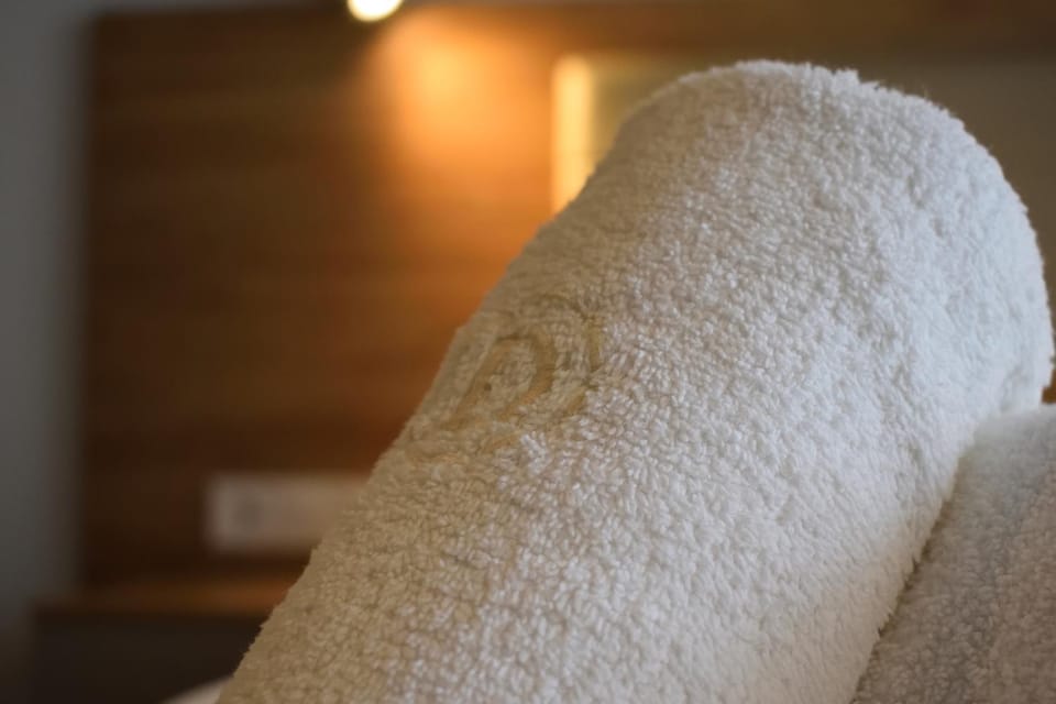 Decorative detail, towels