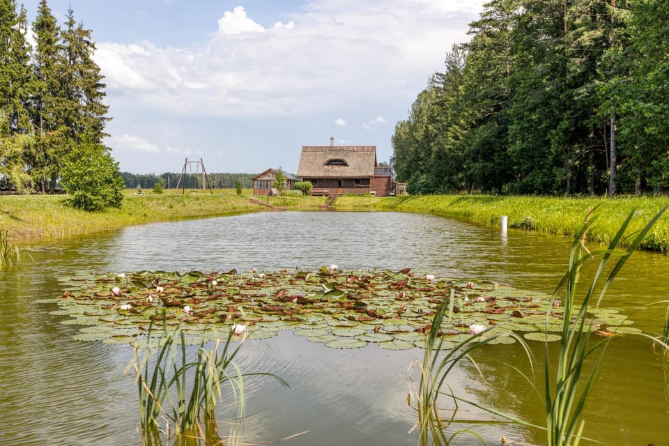 Pirts māja Ramatas House in Latvia