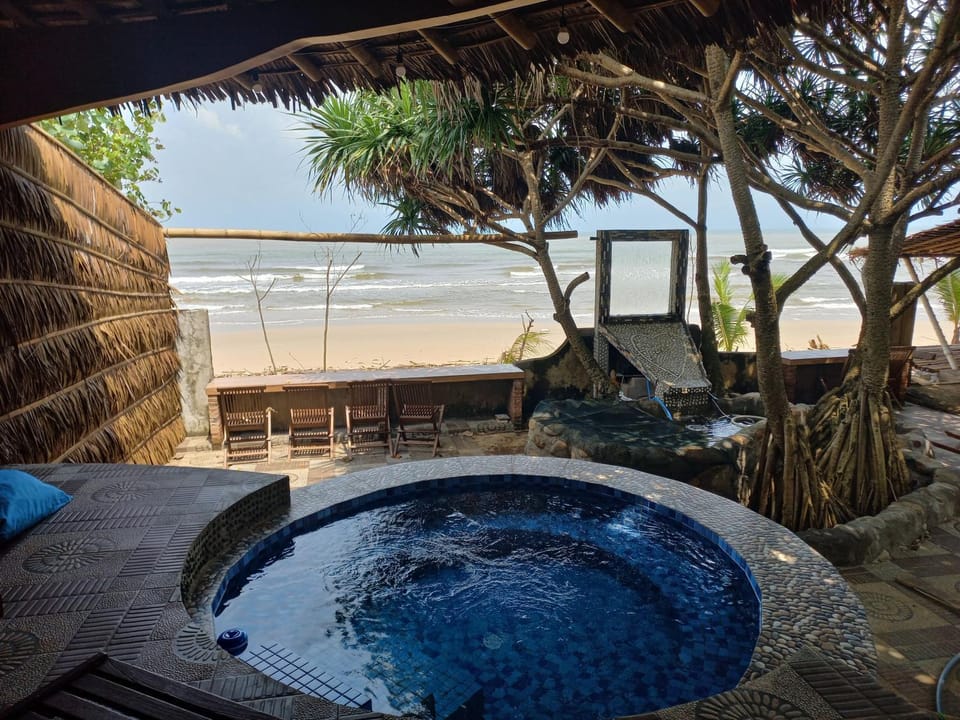 Patio, Day, Natural landscape, Sea view
