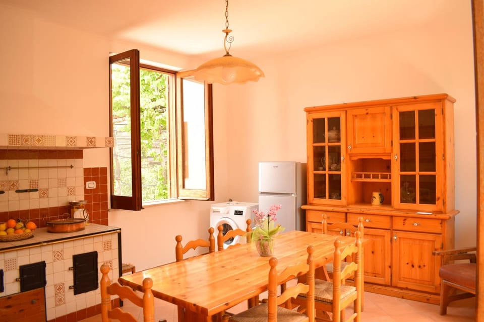 Kitchen or kitchenette, Dining area